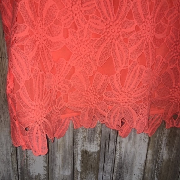 Double Zero Neon Pink Crop Top - Picture 3 of 5